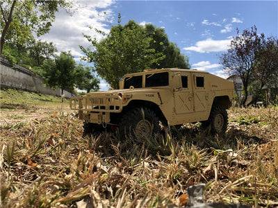 "The 1/10 Scale 313mm All Metal Axial SCX10 RC4W Body Parts of Hummer Military vehicles"