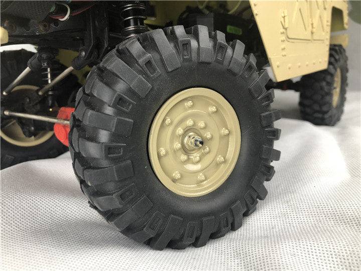 "All Metal 313mm Axial SCX10 RC4W Body Parts in 1/10 Scale for Hummer Military vehicles"