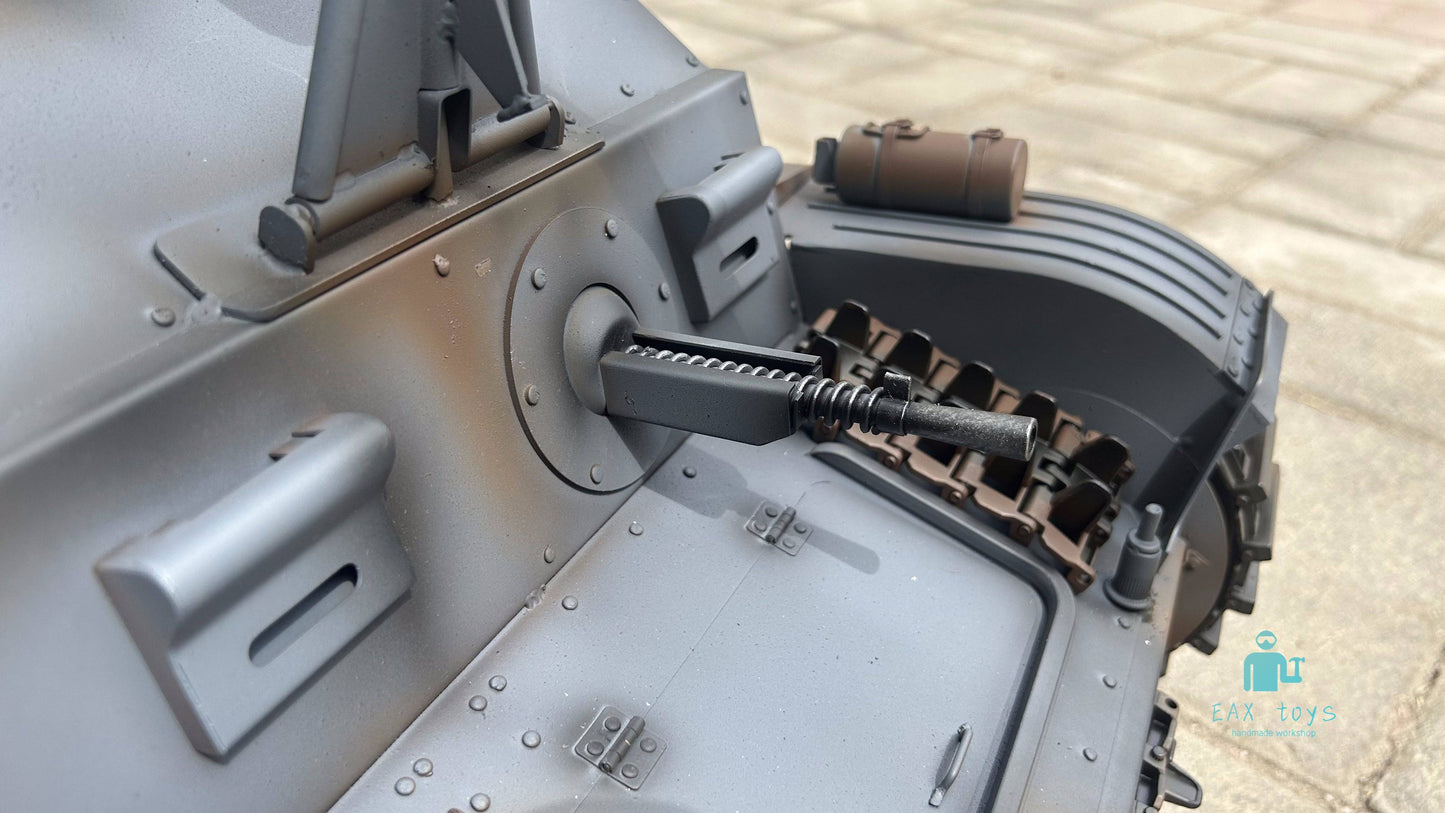 "1/6 Scale Metal vehicle Marder III Sd.Kfz. 139 Actionfigur Tank, bringing the spirit of WWII to your collection"