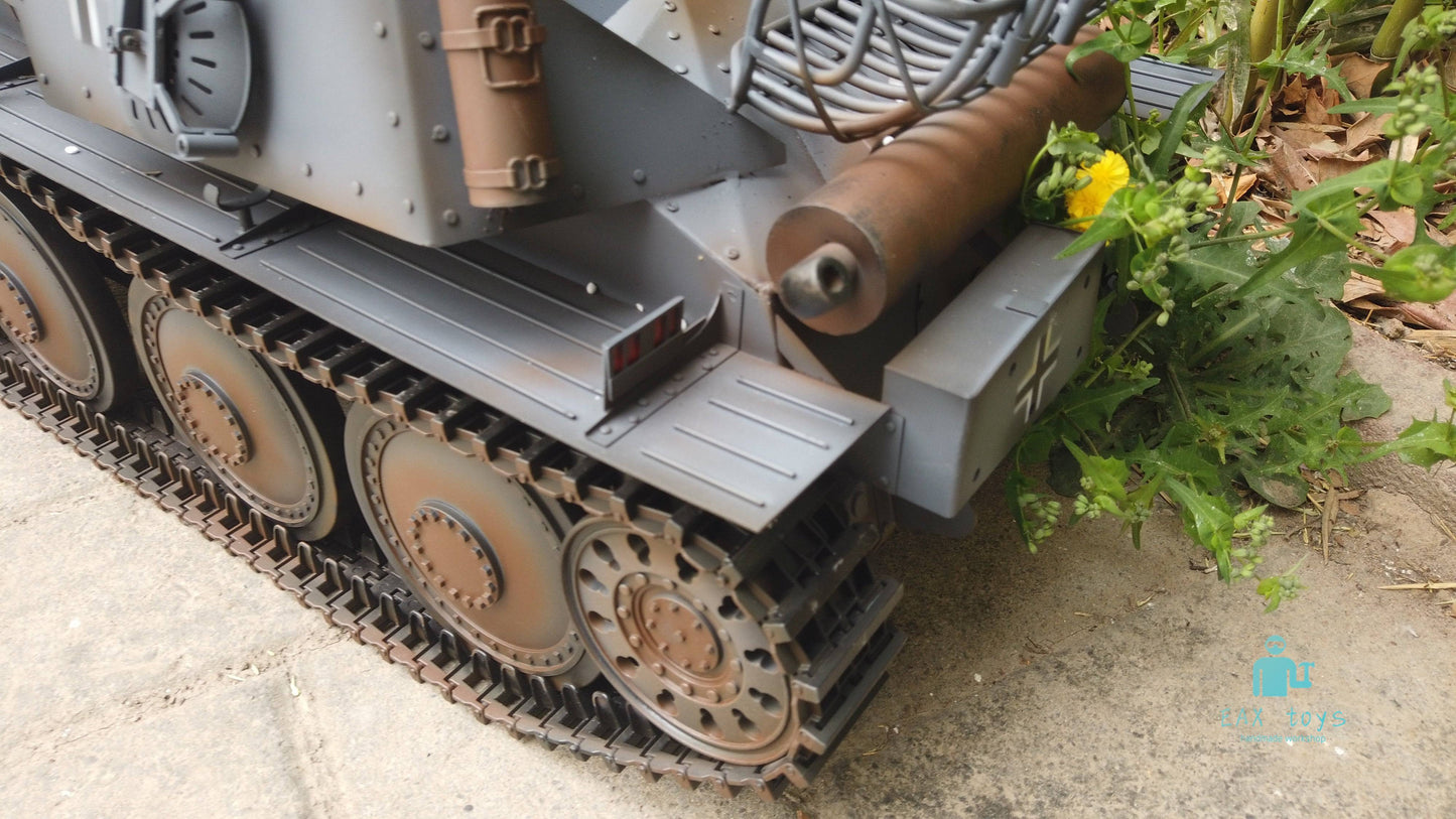 "This 1/6 Scale Metal Marder III Sd.Kfz. 139 Actionfigur Tank adds authenticity to any 1/6 scale military display"