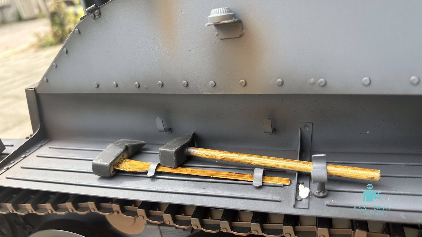 "The 1/6 Scale Metal Marder III Sd.Kfz. 139 Actionfigur Tank, inspired by historical battle tanks"