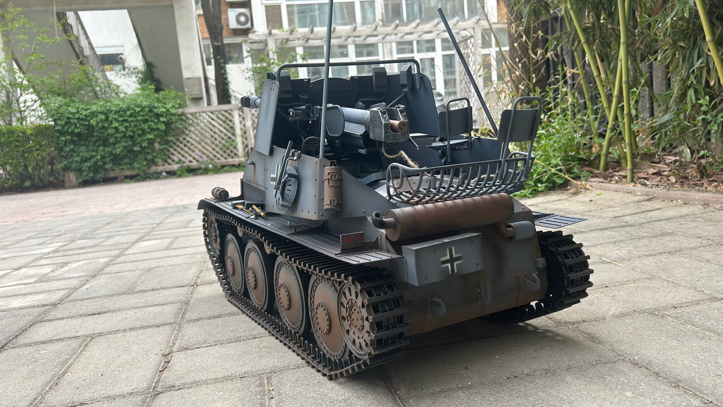 "This 1/6 Scale Metal vehicle Marder III Sd.Kfz. 139 Actionfigur Tank boasts smooth - moving tracks and turret"