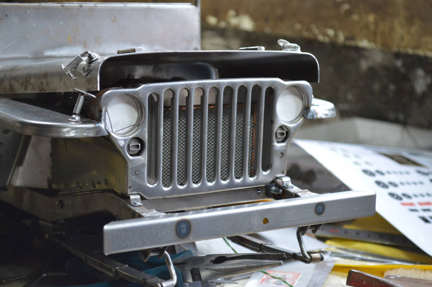 "Discover EAXTOYS' Stunning 1/6 Scale Full Metal Willys Jeep Truck - A Must - Have for Military Model Lovers!"
