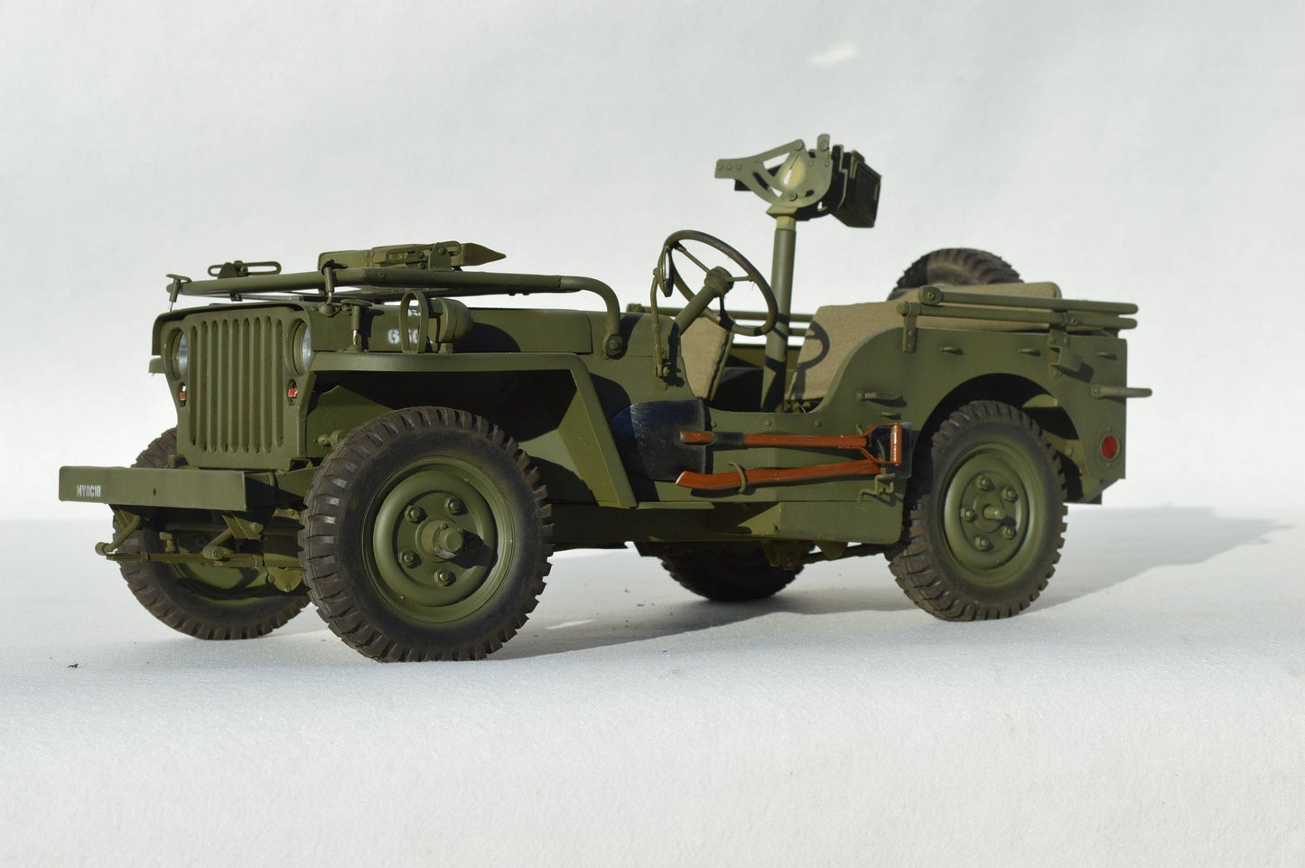 "EAXTOYS 1/6 Scale Full Metal Willys Jeep Truck: Ignite Your Passion for Military History"
