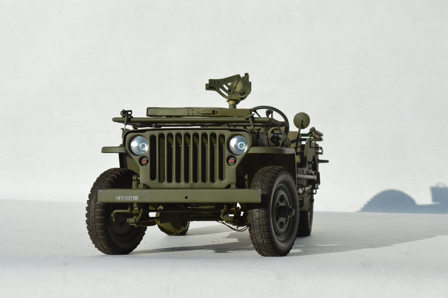 "EAXTOYS 1/6 Scale Full Metal Willys Jeep Truck: Ignite Your Passion for Military History"