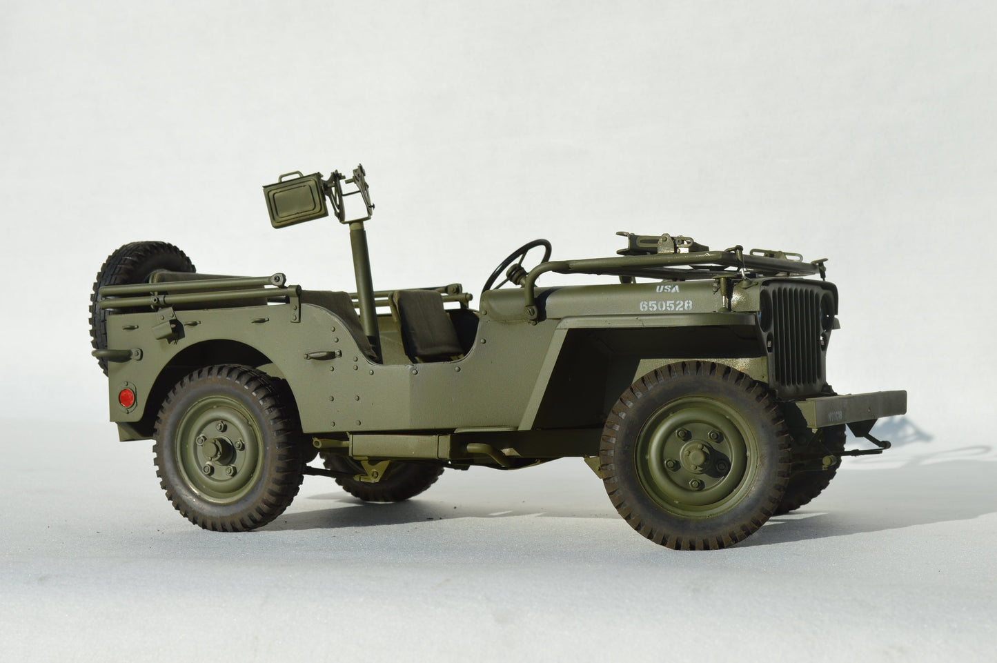 "EAXTOYS 1/6 Scale Full Metal Willys Jeep Truck: Ignite Your Passion for Military History"