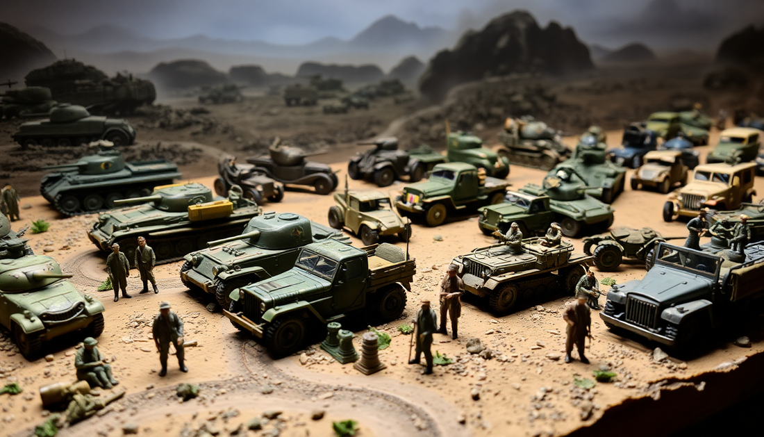 Discover the Remarkable Evolution of 1/6 Scale Military Vehicle Models