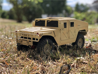 All Metal 313mm 1/10 Scale Hummer Military vehicles Axial SCX10 RC4W Body Parts