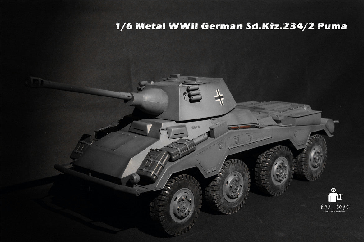 eaxtoys 1/6 Scale vehicle WWII German Sd.Kfz.234/2 Puma