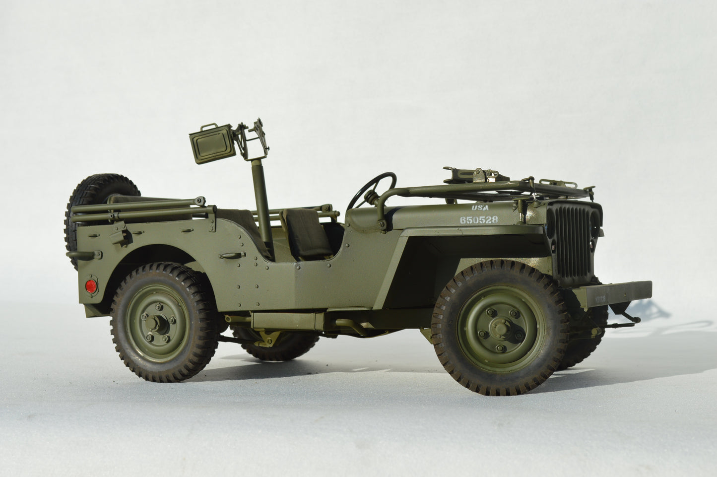 eaxtoys 1/6 Scale Truck Willys jeep full melal