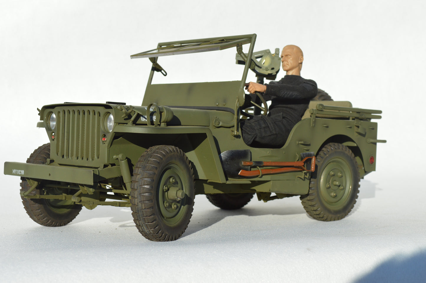 eaxtoys 1/6 Scale Truck Willys jeep full melal